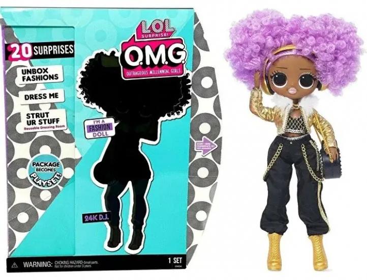 L.O.L. Sürpriz OMG Çok Gizli Bebekler Seri 3 24K D.J.