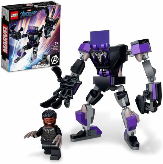 LEGO® Marvel Black Panther Robot Zırhı 76204 – Süper Kahraman Seven Çocuklar İçin Koleksiyonluk Robot Zırh ve Minifigür İçeren Yaratıcı Oyuncak Yapım Seti (124 Parça)