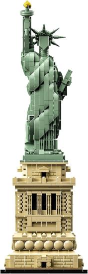 LEGO Architecture Özgürlük Heykeli 21042 - Seyahat, Tarih ve Mimari Seven Yetişkinler için Sergilenebilir Yapım Seti (1685 Parça)