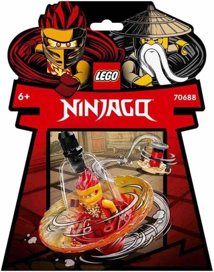 LEGO® NINJAGO® Kai’nin Spinjitzu Ninja Eğitimi 70688-6 Yaş ve Üzeri için NINJAGO Kai İçeren Topaç Oyuncak Yapım Seti (32 Parça)