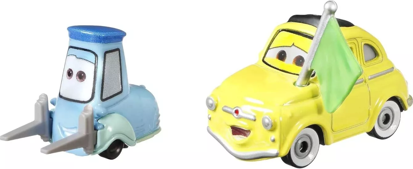 Cars 3 Tekli Karakter Araçlar Racing Start Luigi ve Guido GRR87