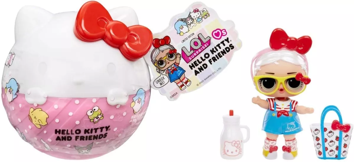 Lol Surprise Hello Kitty ve Arkadaşları Sürpriz Paket