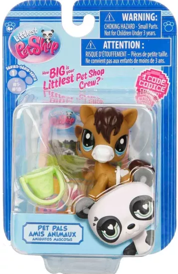 Littlest Pet Shop Minişler Tekli Paket S1 -  3 At
