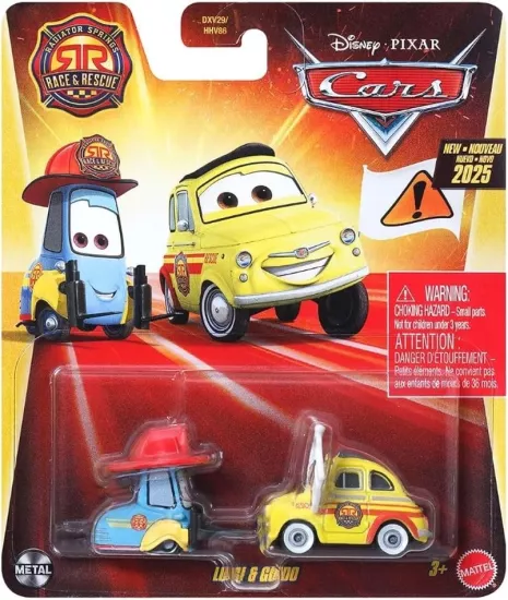 Cars Radiator Springs Race & Rescue Luigi and Guido JDG53