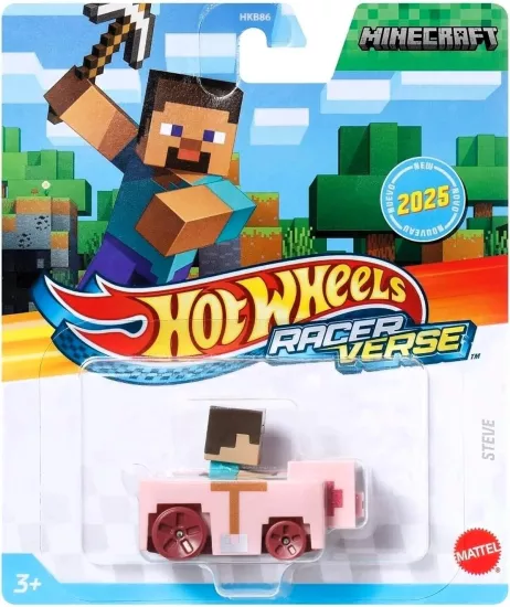  Hot Wheels Racerverse Minecraft Steve HKB86-JCV85
