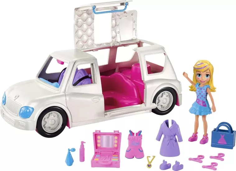 Polly Pocket Beyaz Limuzin Oyun Seti GDM19
