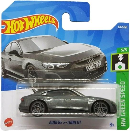 Hot Wheels Tekli Arabaları Audi Rs E-tron Gt Oyuncakları Hcr99 Green Speed 2022 5/5 176/250