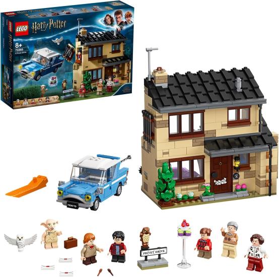 LEGO Harry Potter 4 Privet Drive 75968 - 8 Yaş ve Üzeri İçin Dursley Evi İçeren Koleksiyonluk Yaratıcı Oyuncak Yapım Seti (797 Parça)