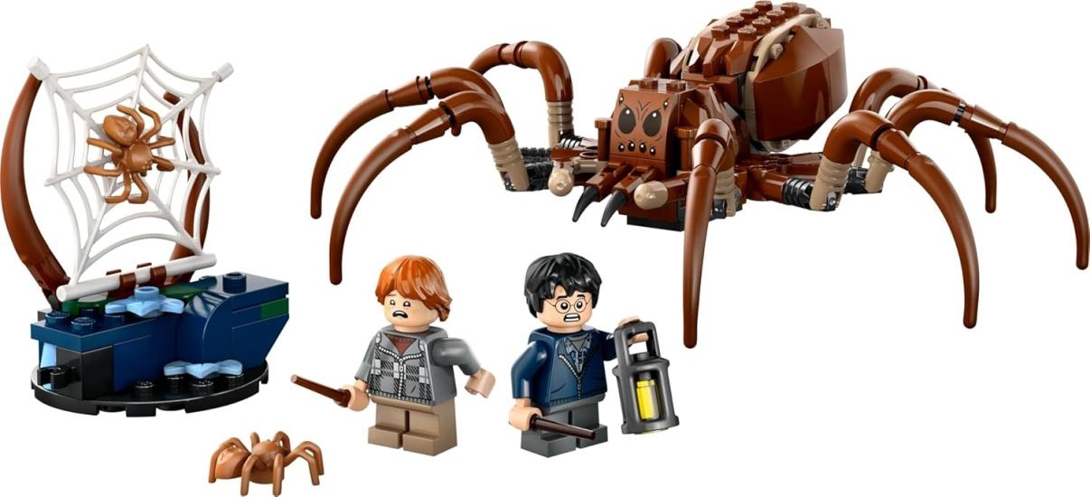 LEGO Harry Potter Aragog Yasak Ormanda 76434 - 7 Yaş ve Üzeri İçin Harry Potter ve Ron Weasley Minifigürleri ve Örümcek İçeren Yaratıcı Oyuncak Yapım Seti (195 Parça)