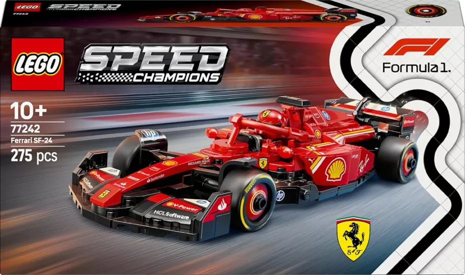 LEGO Speed Champions Ferrari SF-24 F1 Yarış Arabası 77242