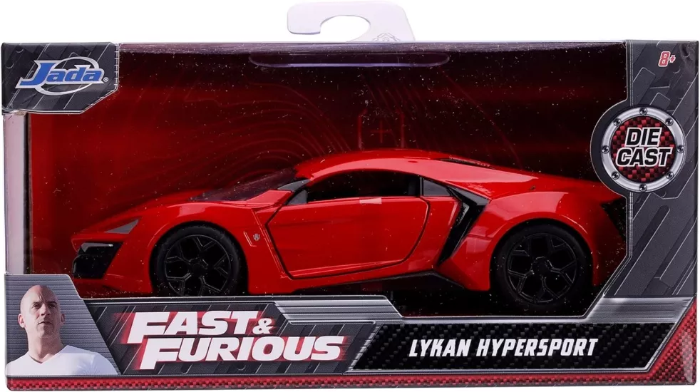 Jada Fast & Furi̇ous 1:32 Ölçekli Araba Lykan Hypersport 