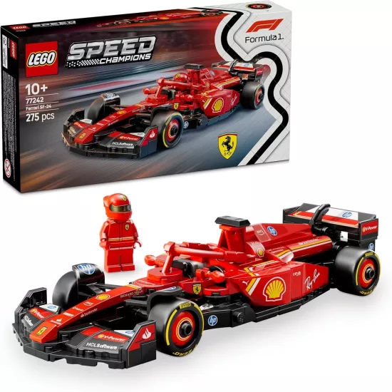 LEGO Speed Champions Ferrari SF-24 F1 Yarış Arabası 77242