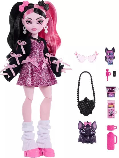 Monster High Ana Karakter Bebekler Draculaura JHK29
