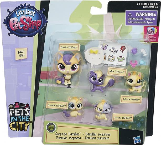 Littlest Pet Shop Calico Kedi Miniş Ailesi