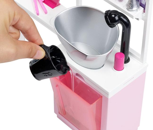 Barbie Kuaför Salonu Oyun Seti DTK05 İle 3-9 Yaş Arası Kızlar İçin İdeal Bir Hediye 