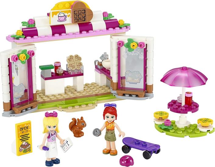 LEGO Friends Heartlake City Park Kafe 41426 - Yaratıcı Oyunlar için LEGO Friends Mia ve Stephanie İçeren Oyuncak Yapım Seti (224 parça)