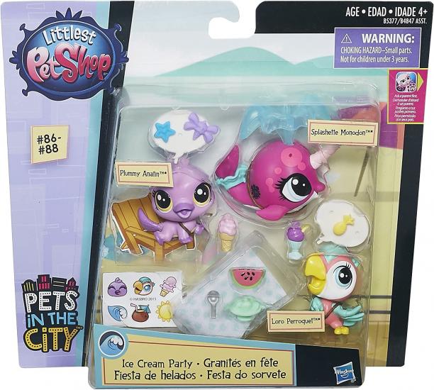 Littlest Pet Shop Miniş Dondurma Partisi