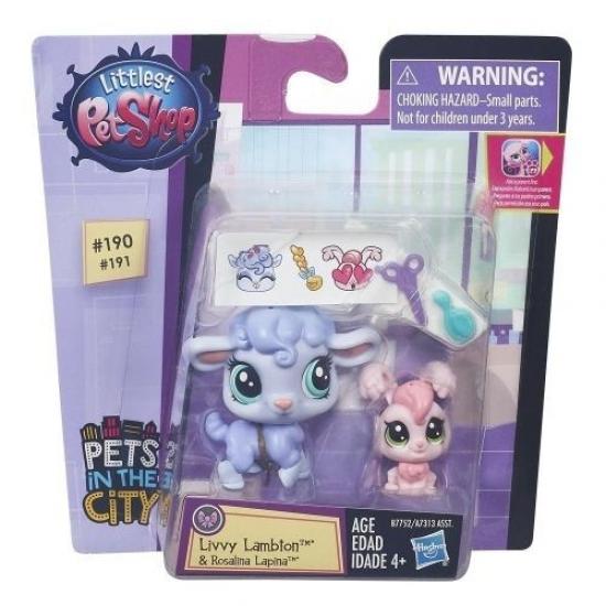 Littlest Pet Shop Miniş Ve Yavrusu Livvy Lambton