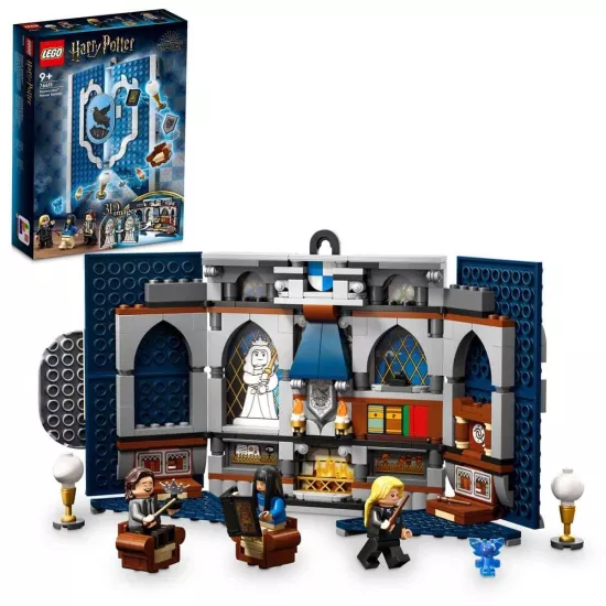 LEGO Harry Potter Ravenclaw Binası Bayrağı 76411-9 Yaş ve Üzeri Çocuklar İçin Yaratıcı Oyuncak Yapım Seti (305 Parça)