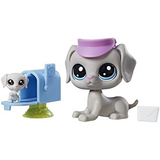 Littlest Pet Shop Miniş Ve Yavrusu Bıll Weımaran