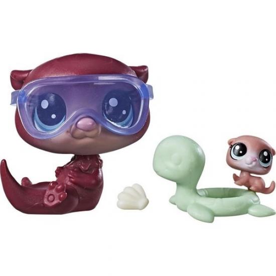 Littlest Pet Shop Miniş Su Samuru Ve Yavrusu