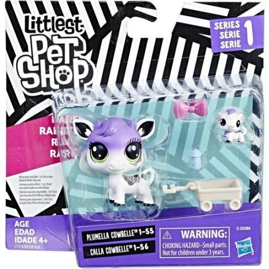Littlest Pet Shop Miniş Ve Yavrusu Plumela Cowbelle B9358-C1174