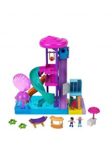 Polly Pocket Pollyville Kaydıraklı Su Parkı GNG65
