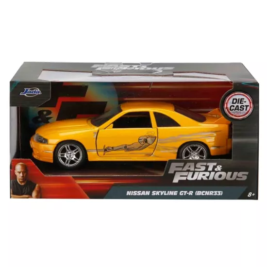 Jada Fast & Furi̇ous 1:32 Ölçekli Araba Nissan Skyline GT-R (BCNR33)