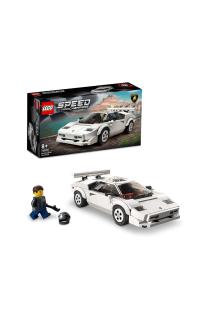 LEGO Speed Champions Lamborghini Countach 76908-8 Yaş ve Üzeri Çocuklar için Süper Spor Araba Modeli Oyuncak Yapım Seti (262 Parça)