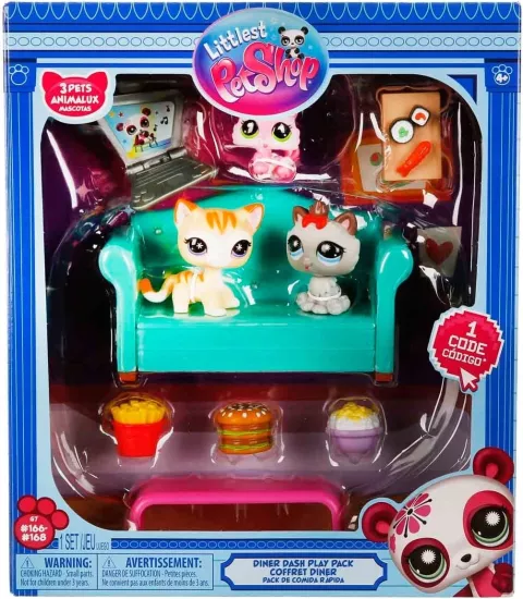 Littlest Pet Shop Minişler Lokanta Oyun Seti