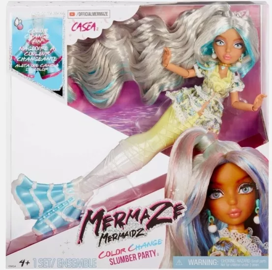 Mermaze Mermaidz Casea Pijama Partisi Renk Değiştiren Deniz Kızı Bebek 