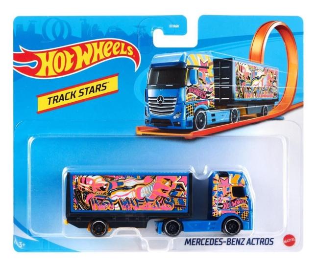 Hot Wheels Mercedes-Benz Actros BFM60-GRV12