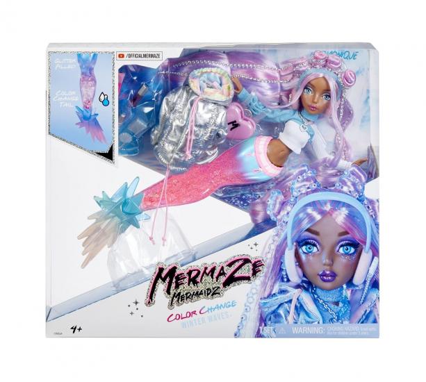 Mermaze Mermaidz Kış Dalgaları Harmonique Deniz Kızı Moda Bebeği