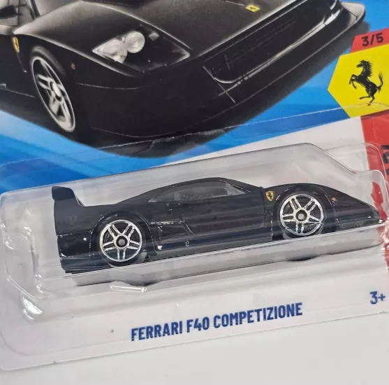 Hot Wheels Ferrari F40 Competizione Yurt Dışı Uzun Kartonet