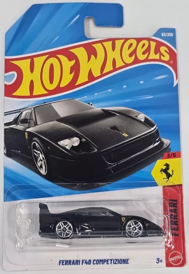 Hot Wheels Ferrari F40 Competizione Yurt Dışı Uzun Kartonet
