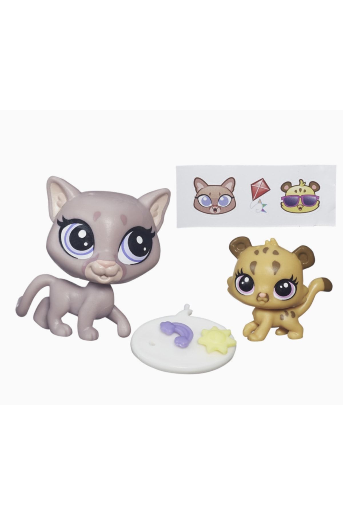 Littlest Pet Shop Miniş Ve Yavrusu Sunny Cougar - Cubby Cougar